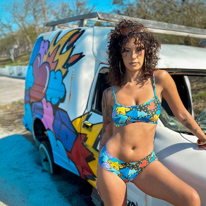 Brassière Bretelles Droites Cosmic Love