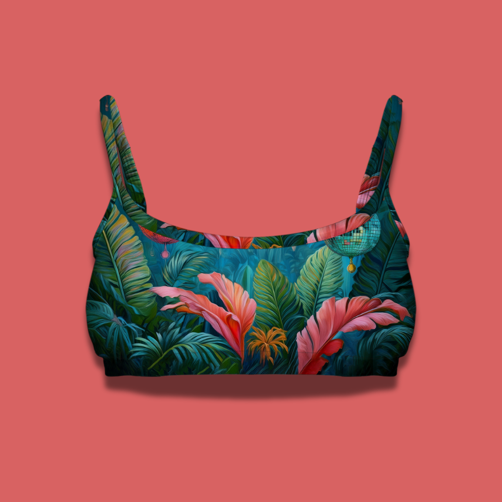 Brassière Bretelles Droites Flamant Chic