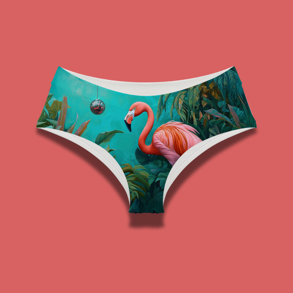 Monokini / Culotte Flamant Chic