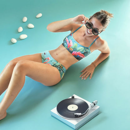 Monokini / Culotte Flamant Chic