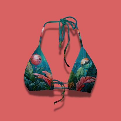 Top Triangle Flamant Chic