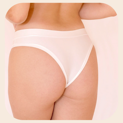 Tanga Fleur Blanche